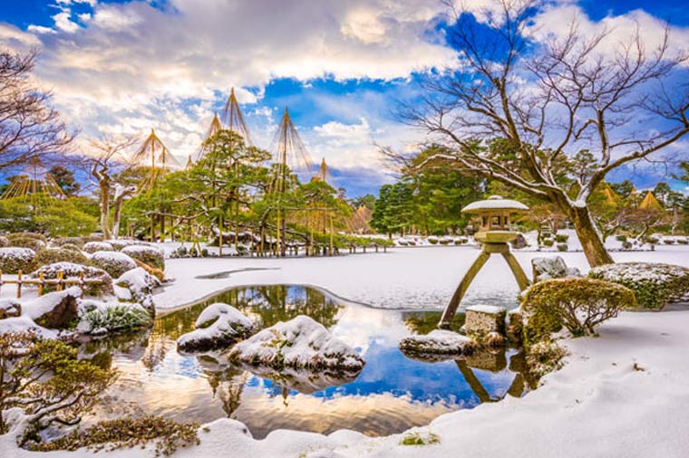 兼六園庭園與徽軫燈籠