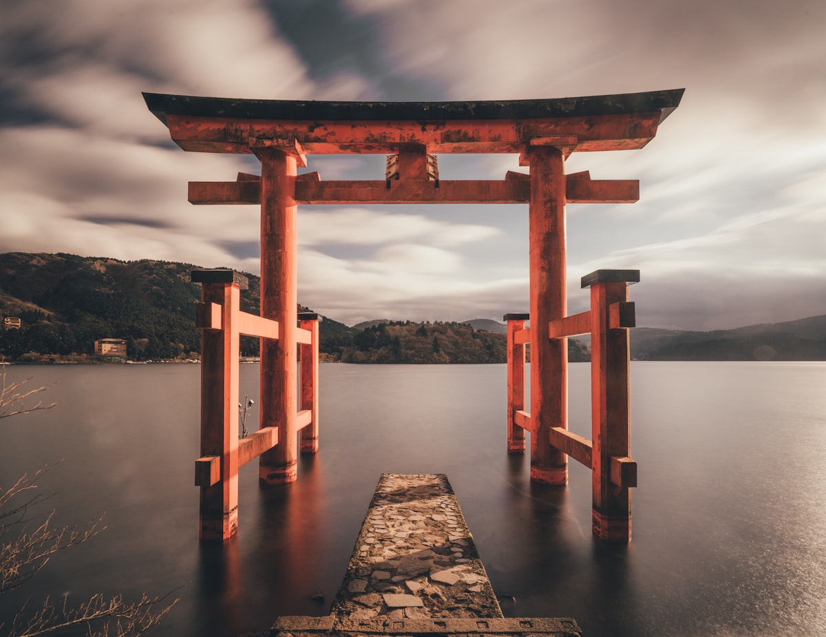 日本街道與旅行風景