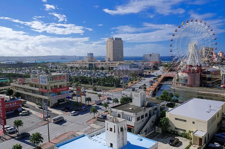 北谷町美國村與摩天輪街景